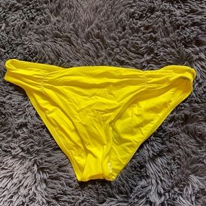 L*SPACE SWIM BOTTOMS SIZE MEDIUM NEON CHARTREUSE